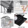 Pawscoo Parrot Cage 39 Inch