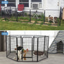 Pawscoo 40-Inch 8 Panel Dog Playpen - Pawscoo