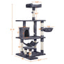 Pawscoo Large Cat Tree Condo 61.5 inch