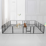 Pawscoo 24-inch 16 Panels Dog Playpen - Pawscoo