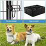 Pawscoo 32-inch 16 Panel Dog Playpen - Pawscoo