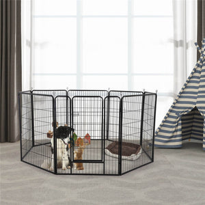 Pawscoo 40-Inch 8 Panel Dog Playpen - Pawscoo