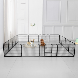 Pawscoo 24-inch 16 Panels Dog Playpen - Pawscoo